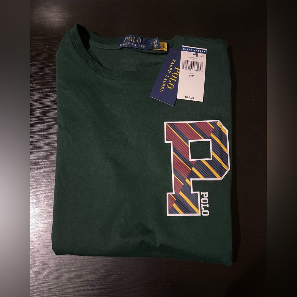 Polo Ralph Lauren green long sleeve shirts for men-size:Small